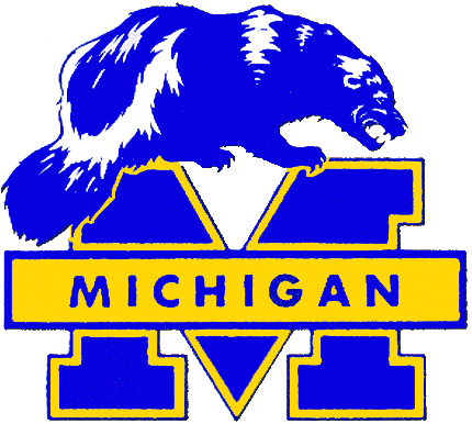 Michigan Wolverines 1979-1987 Primary Logo iron on transfers for T-shirts